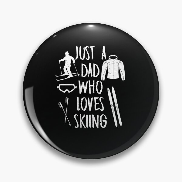Item preview, Just A Dad Who Loves Skiing Vacation Gift designed and sold by Tom2468.