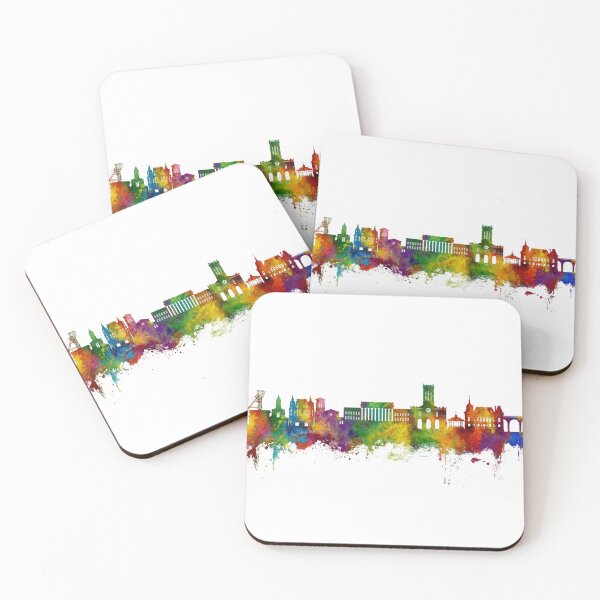 Artikelvorschau, Saint-Étienne, Frankreich Skyline entworfen und verkauft von ArtPrints.
