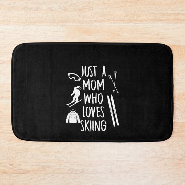 Item preview, Just A Mom Who Loves Skiing Vacation Gift designed and sold by Tom2468.