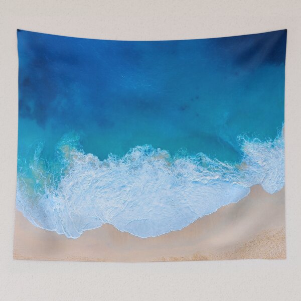 Item preview, Seaside and wave #7. Sea foam. Aerial view designed and sold by GreekTavern1979.