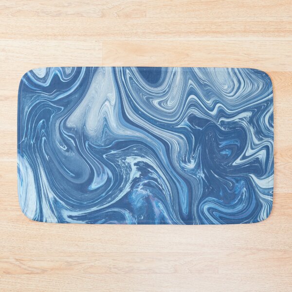 Item preview, Blue Palette Abstract Painting Color Study Series A - 15 designed and sold by ZekeArtPrints.