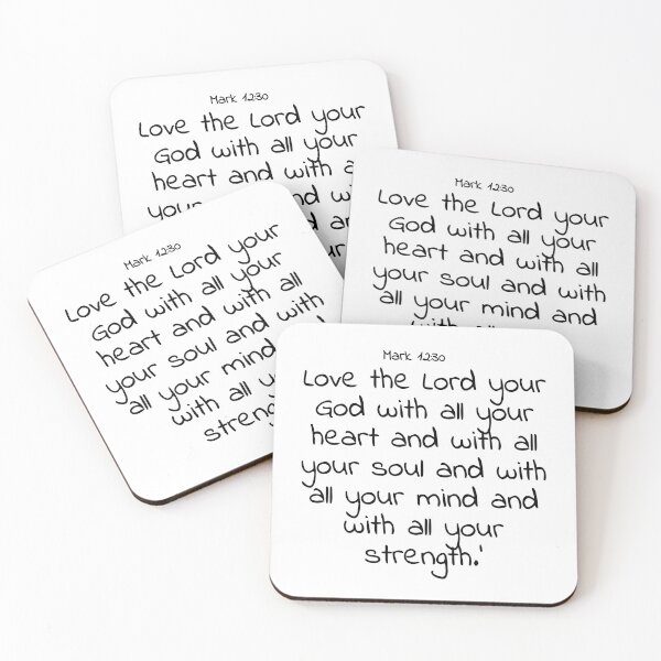 Item preview, Bible verse: Mark 12:30 designed and sold by john-3-16.