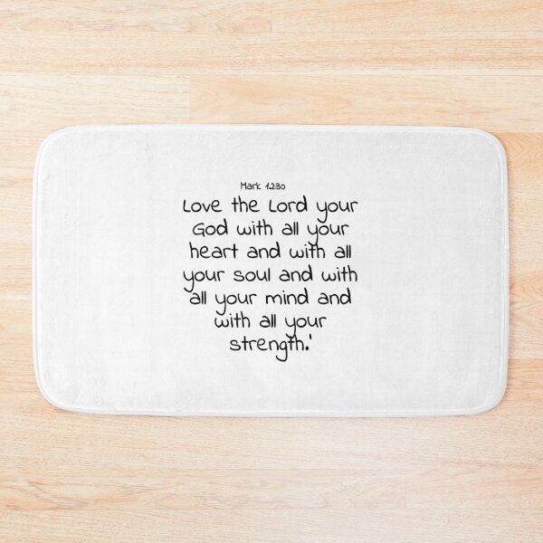 Item preview, Bible verse: Mark 12:30 designed and sold by john-3-16.