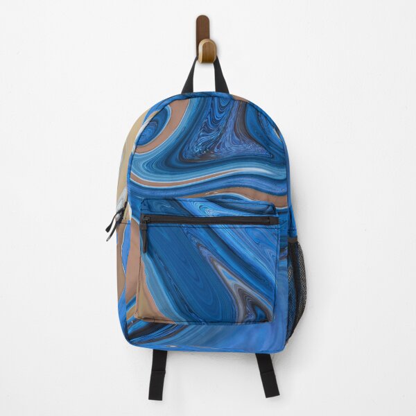 Item preview, Blue Palette Abstract Painting Color Study Series A - 17 designed and sold by ZekeArtPrints.