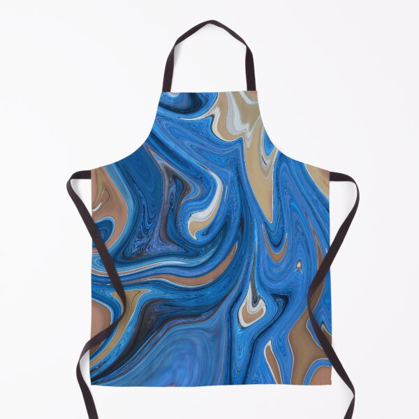 Item preview, Blue Palette Abstract Painting Color Study Series A - 17 designed and sold by ZekeArtPrints.