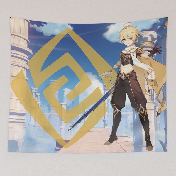 Item preview, Aether (Geo) - Genshin Impact designed and sold by VelvetZone.