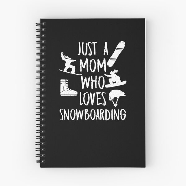 Item preview, Just A Mom Who Loves Snowboarding For Snowboarder designed and sold by Tom2468.
