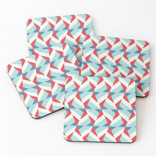 Item preview, Americana USA Geometric Series in Red, White and Blue Patriotic Patterns designed and sold by cozycaroline.