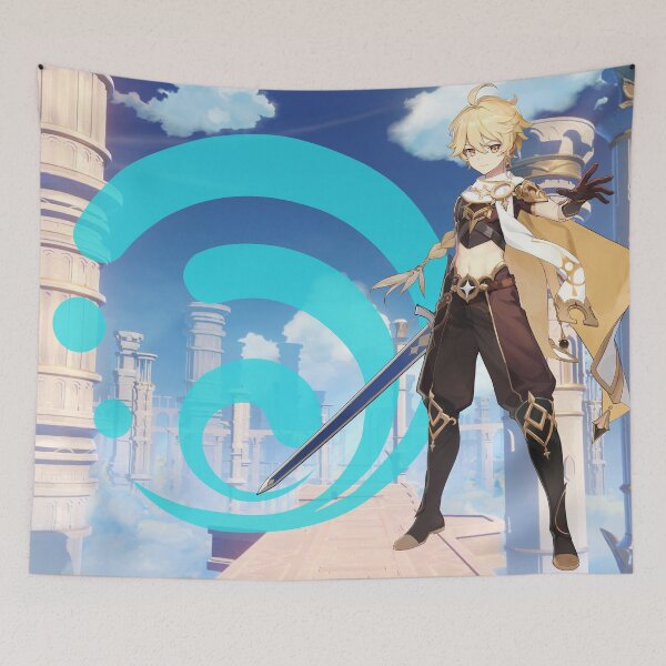 Item preview, Aether (Hydro) - Genshin Impact designed and sold by VelvetZone.