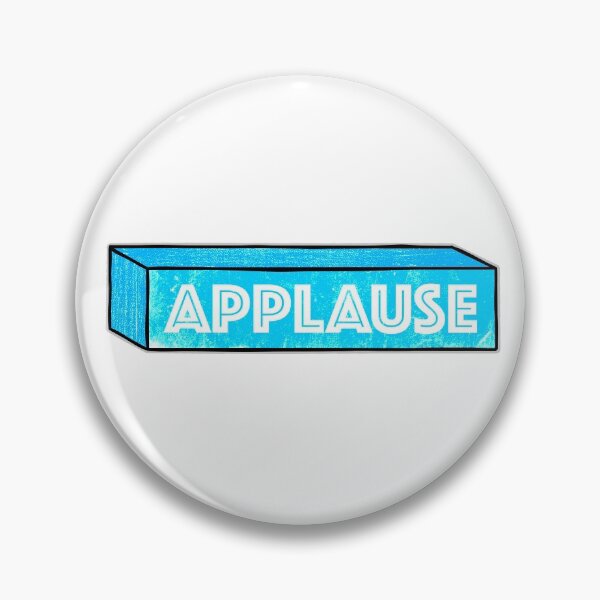 Item preview, Old lightbox sign with the word Applause designed and sold by FontGraphics.