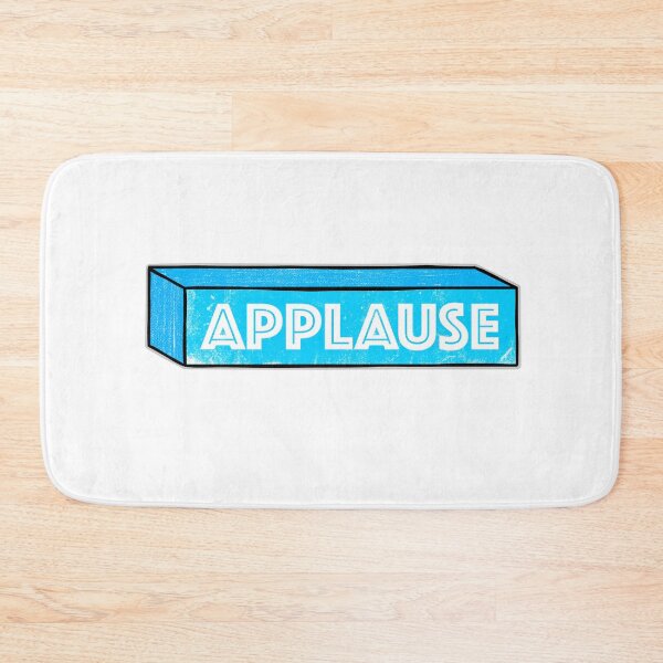 Item preview, Old lightbox sign with the word Applause designed and sold by FontGraphics.
