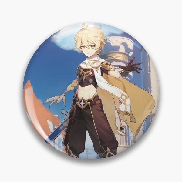 Item preview, Aether (Pyro) - Genshin Impact designed and sold by VelvetZone.