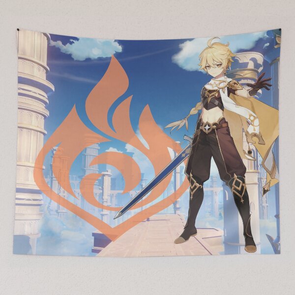 Item preview, Aether (Pyro) - Genshin Impact designed and sold by VelvetZone.