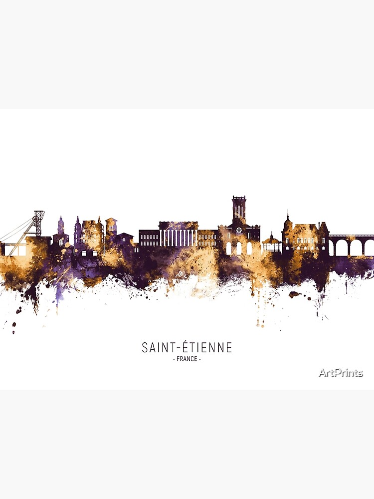 Saint-Étienne France Skyline