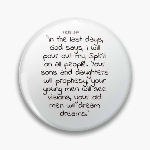 Item preview, Bible verse: Acts 2:17 designed and sold by john-3-16.