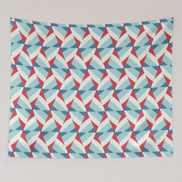 Item preview, Americana USA Geometric Series in Red, White and Blue Patriotic Patterns designed and sold by cozycaroline.