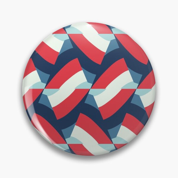 Item preview, Americana USA Geometric Series in Red, White and Blue Patriotic Patterns designed and sold by cozycaroline.