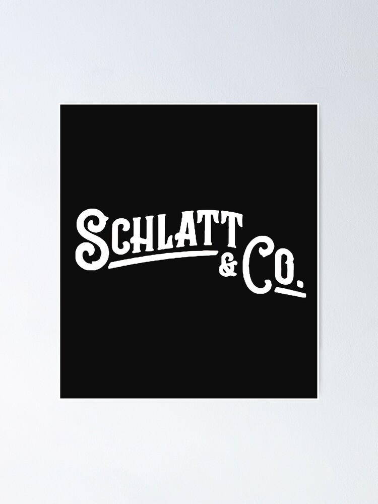 Vitntage Jschlatt Merch Jschlatt Schlatt amp amp Co Logo, | Poster