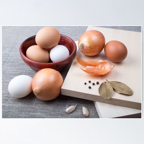 Item preview, Table with raw ingredients for the preparation of natural food designed and sold by vladromensky.