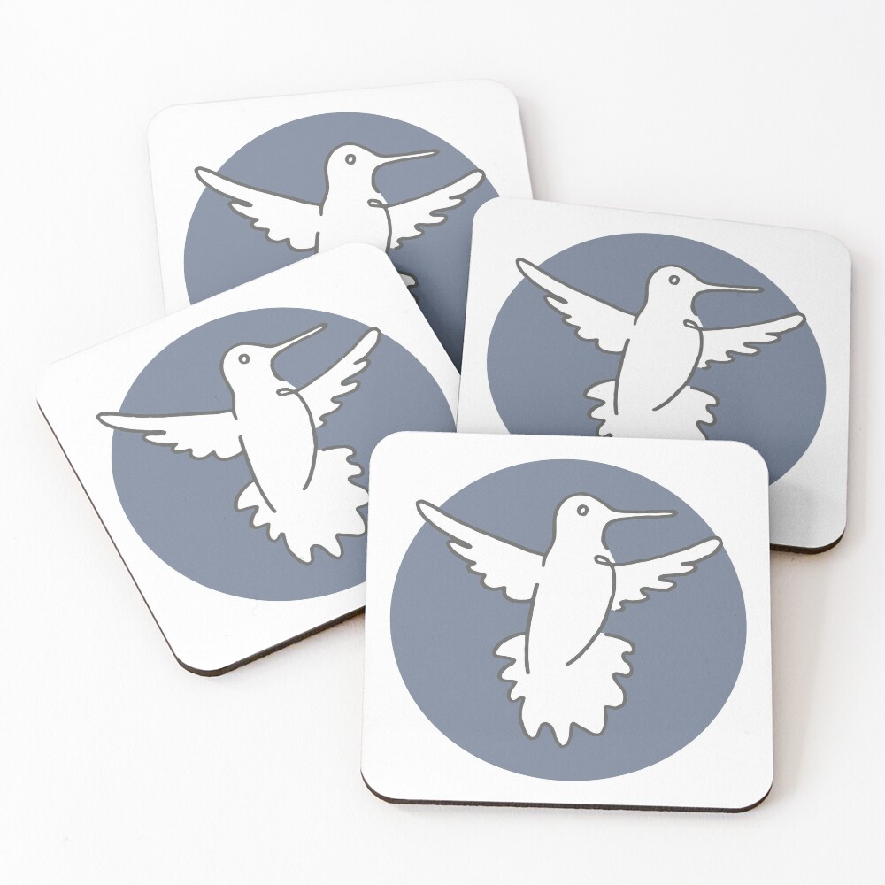 Item preview, Coasters (Set of 4) designed and sold by Deepsea-Sticker.