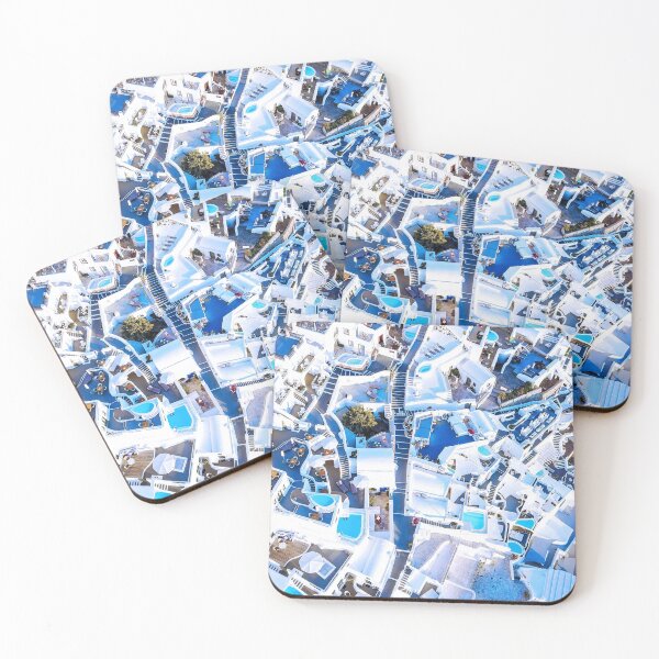 Item preview, Santorini, Greece. Aerial view #2 designed and sold by GreekTavern1979.