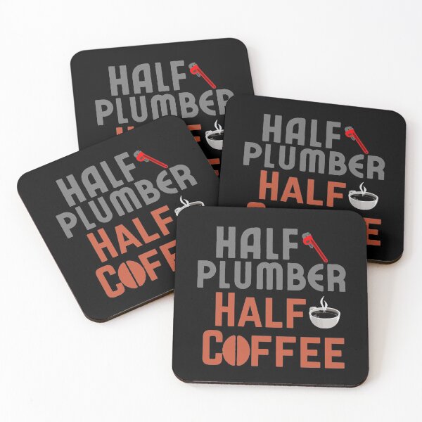 Artikelvorschau, Halber Klempner Halber Kaffee: Halber Mensch Halber Kaffee entworfen und verkauft von ACC .
