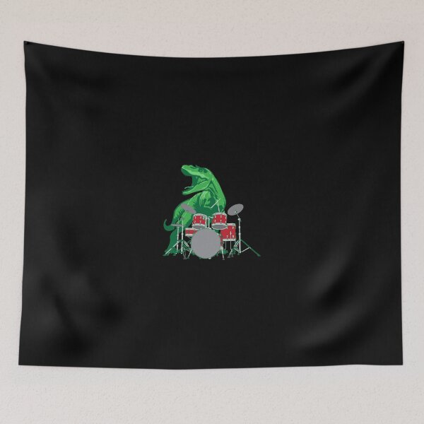 Item preview, T-Shirts Cool Dinosaur Drummer - Best For All Drummers Drummer Gifts Tee 3 designed and sold by soapeselvi.