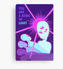 B E I N G O F L I G H T Canvas Print