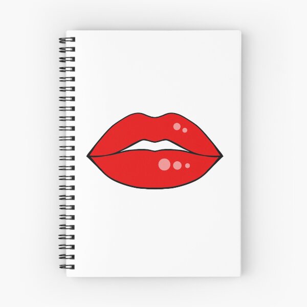 Item preview, Cartoon comic book lips red designed and sold by ArtfulBonBon.
