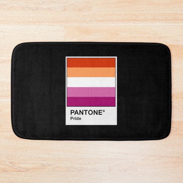 Item preview, Lesbian Pride Flag Paint Chip Card  designed and sold by AmethystArtwork.