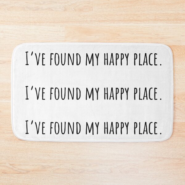 Item preview, I've found my happy place Travel Quote designed and sold by QuotesBerry.