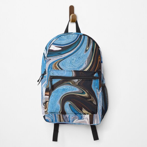 Item preview, Blue Palette Abstract Painting Color Study Series A - 19 designed and sold by ZekeArtPrints.