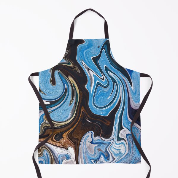 Item preview, Blue Palette Abstract Painting Color Study Series A - 19 designed and sold by ZekeArtPrints.