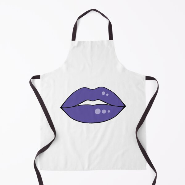 Item preview, Cartoon comic book lips purple designed and sold by ArtfulBonBon.