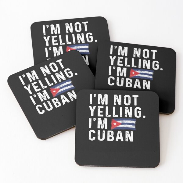 Item preview, I'm Not Yealling Im Cuban designed and sold by Echo Dusk.