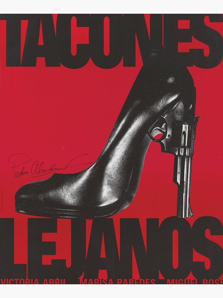 Tacones lejanos High Heels Year: 1991 Spain affiche internationale, poster  Director: Pedro Almodóvar Stock Photo - Alamy