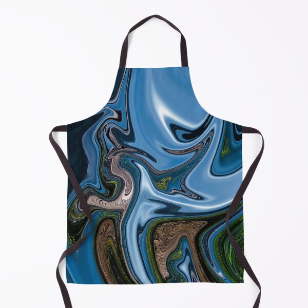 Item preview, Blue Palette Abstract Painting Color Study Series A - 22 designed and sold by ZekeArtPrints.