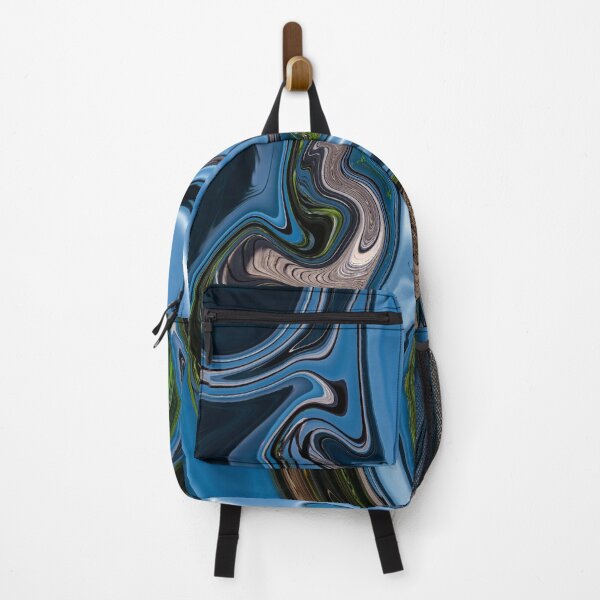 Item preview, Blue Palette Abstract Painting Color Study Series A - 22 designed and sold by ZekeArtPrints.