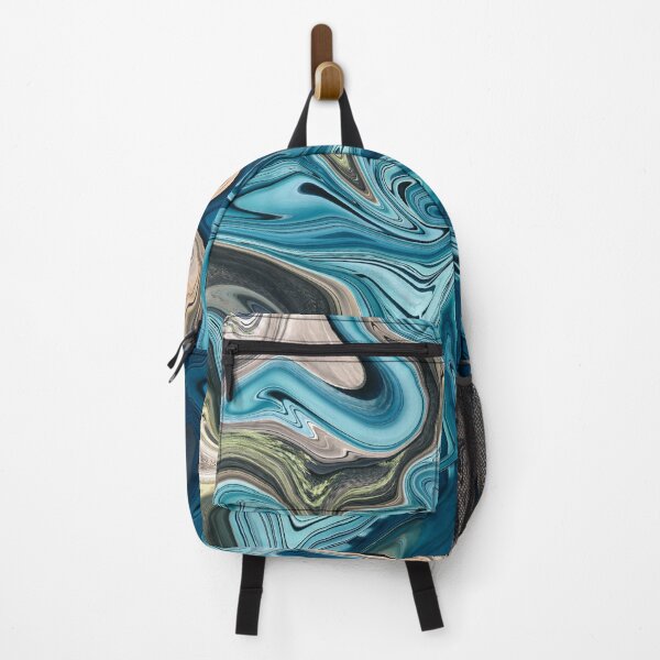 Item preview, Blue Palette Abstract Painting Color Study Series A - 21 designed and sold by ZekeArtPrints.