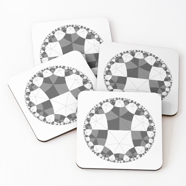 Item preview, hyperbolic hex tiling designed and sold by egg-pdf.