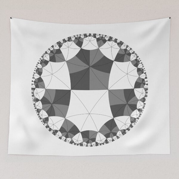 Item preview, hyperbolic hex tiling designed and sold by egg-pdf.