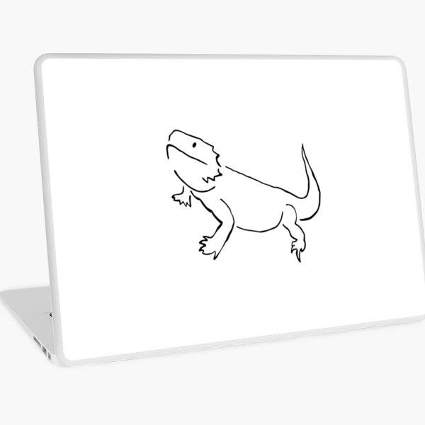 BEST SELLING- Margo The Beardie Merchandise Laptop Skin