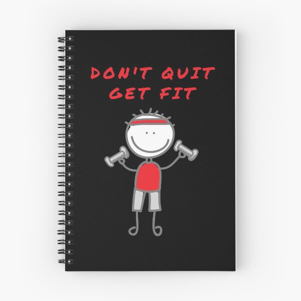 Item preview, Don't Quit Get Fit designed and sold by Rusty-Gate98.