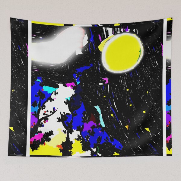 Item preview, Angle with the moon designed and sold by LATIGO BAYNE.