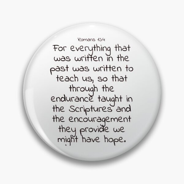 Item preview, Bible verse: Romans 15:4 designed and sold by john-3-16.