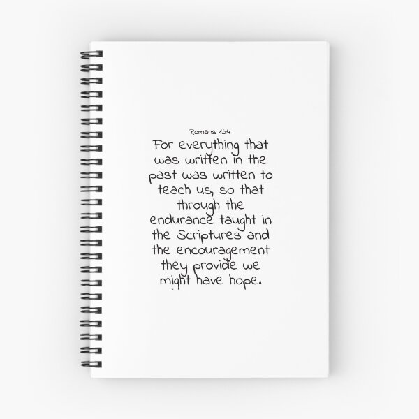 Item preview, Bible verse: Romans 15:4 designed and sold by john-3-16.