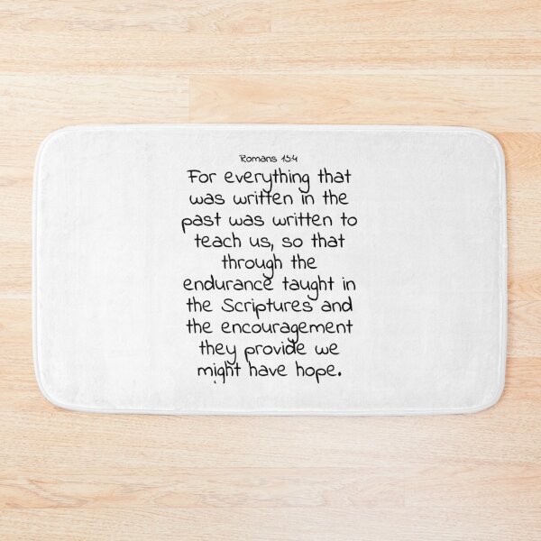 Item preview, Bible verse: Romans 15:4 designed and sold by john-3-16.