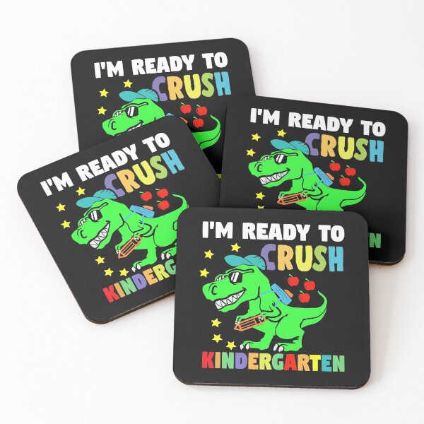 Item preview, I'm Ready To Crush Kindergarten Dinosaur  designed and sold by binly123.