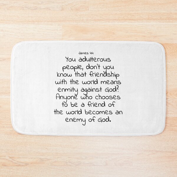 Item preview, Bible verse: James 4:4 designed and sold by john-3-16.