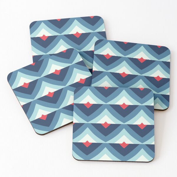 Item preview, Americana USA Geometric Series in Red, White and Blue Patriotic Patterns designed and sold by cozycaroline.